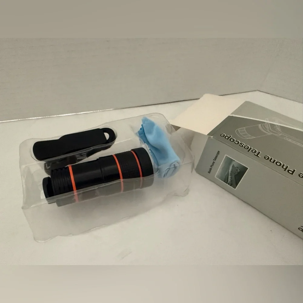 Mobile Phone Telescope Lens - White